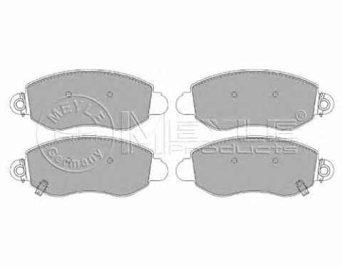 Колодки гальмівні (передні) Ford Transit 00- (RWD) Колодки гальмівні (передні) Ford Transit 00- (RWD)