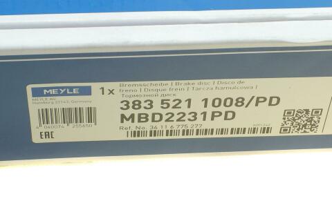 Диск тормозной (передний) BMW 5 (F10/F11)/6 (F06/F13) 09- (348x30) (вент.) N47/N52/N53/N55/N57