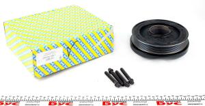 Шків колінвалу BMW 1/3/X1/X3 2.0D 04- (6PK)