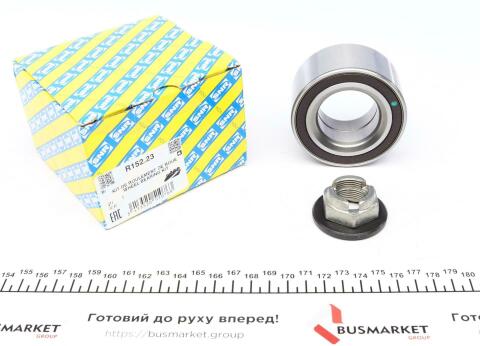 Подшипник ступицы (передней) Jaguar X-Type/Ford Mondeo III 1.8-3.0 00-09 (40х75х37) (+ABS) (к-кт)