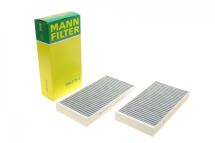 Фільтр салону Renault Laguna III 07- (вугільний) (к-кт 2 шт.)