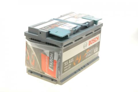 Акумуляторна батарея 80Ah/800A (315x175x190/+R/B13) (Start-Stop AGM)