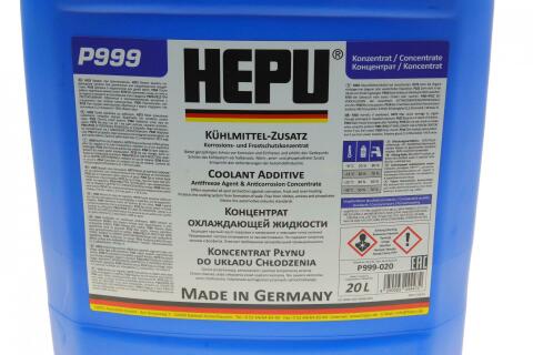 Антифриз (синій) G11 (20L) (W G011 A8C A1) (концентрат)