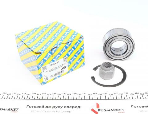 Підшипник маточини (передньої) Citroen C3/Peugeot 207/208 02- (37x72x33) (+ABS)(к-кт)