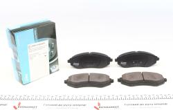 Колодки тормозные (передние) Daewoo Lanos/Chevrolet Aveo 03- (Akebono)