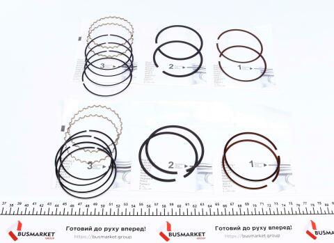 Кільця поршневі Daewoo Nexia 1.6 16V 86-05 (79.00mm/STD) (1.2x1.5x3,0) (к-кт 4 циліндра) Кільця поршневі Daewoo Nexia 1.6 16V 86-05 (79.00mm/STD) (1.2x1.5x3,0) (к-кт 4 циліндра)