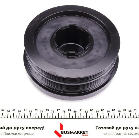 Шкив коленвала + шкив генератора BMW 1/3/5/X3 2.0D 02- (4PK+6PK)