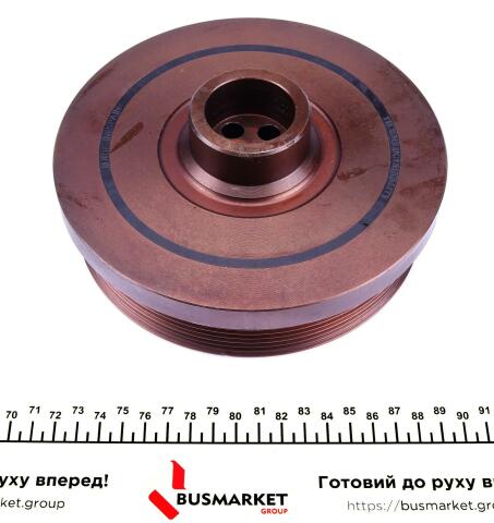 Шкив коленвала + шкив генератора BMW 5/7/X5/X6 2.5-4.0D 08- (7PK)