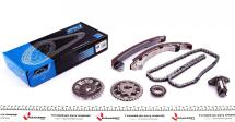 Комплект цепи ГРМ Toyota Avensis/Corolla 1.4-1.8 00-08 (цепь, натяжник, шестерня) Комплект цепи ГРМ Toyota Avensis/Corolla 1.4-1.8 00-08 (цепь, натяжник, шестерня)