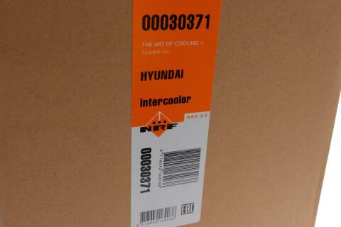 Радіатор інтеркулера Hyundai Tucson/Kia Sportage 2.0CRDi 06-