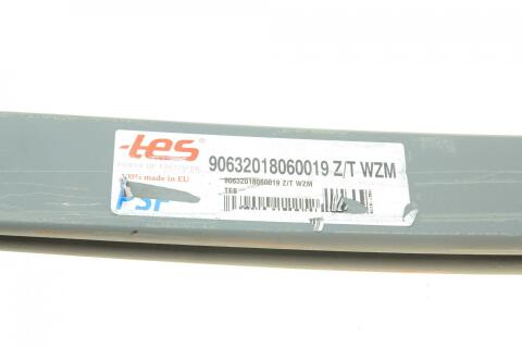 Ресора задня MB Sprinter 209-318/VW Crafter 06- (к-кт 2 листа) (70/740/753), 25+12мм.