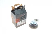 Щітка металева для дриля пневматичного (d=75mm)