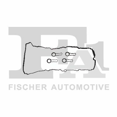 Прокладка кришки клапанів BMW X3 1.8/2.0 d 07-11 (к-кт) N47