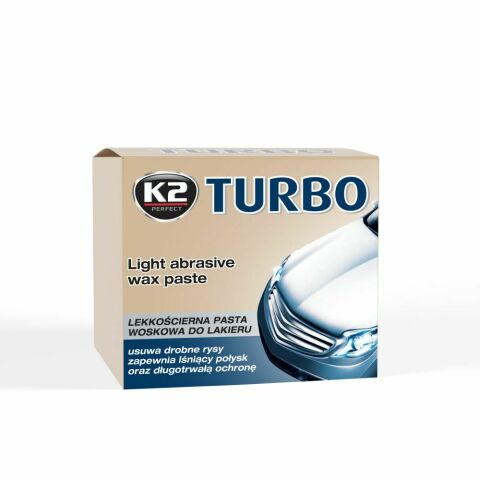 Паста для полировки и восстановления блеска кузова K2 Turbo 250 г