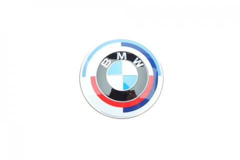 Емблема кришки багажника BMW X5 (G05/F95)/X6 (G06/F96) 18- BMW 50 Jahre M