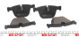 Колодки тормозные (задние) BMW 5 (E60/65)/X5 (E70/F15)/X6 (E71/E72) 3.0-4.4 08-, фото 3 - интернет-магазин Auto-Mechanic