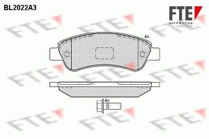 Колодки гальмівні (задні) Fiat Ducato/Citroen Jumper/Peugeot Boxer 06-