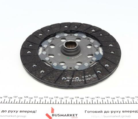 Комплект зчеплення MB C-class (W204)/E-class (W212) 07- (d=240mm) OM646/OM651