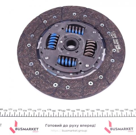 Комплект сцепления Fiat Ducato 120/130 Multijet 2,3D 06-, 88/96kw, d=250mm