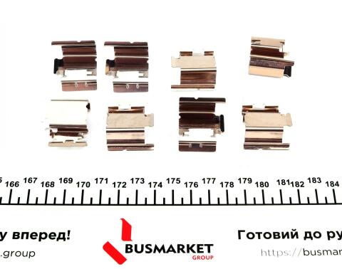 Колодки гальмівні (передні) Citroen Berlingo 00-11/C4 1.6 THP/VTi 04-/Peugeot 207/307 02- (Bosch)