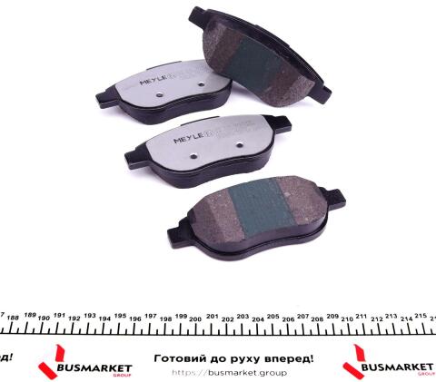 Колодки гальмівні (передні) Citroen Berlingo 00-11/C4 1.6 THP/VTi 04-/Peugeot 207/307 02- (Bosch)