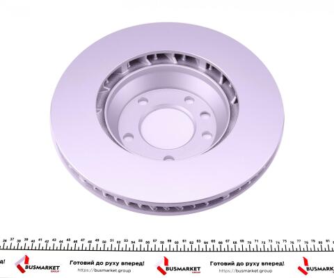 Диск тормозной (передний) Audi Q7 06-15/Porsche Cayenne 02-/VW Touareg 02-10 (350x34) (L)