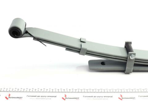 Ресора задня к-кт Nissan Navara 2.5 dCi 05- (60/670/740), 3/8 + 1/18мм.