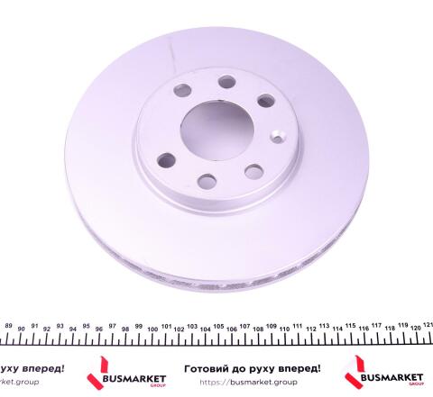 Диск тормозной (передний) Opel Astra F/G 98-09/Chevrolet Astra 02-11 (256x23.8) (с покр.) (вент.)