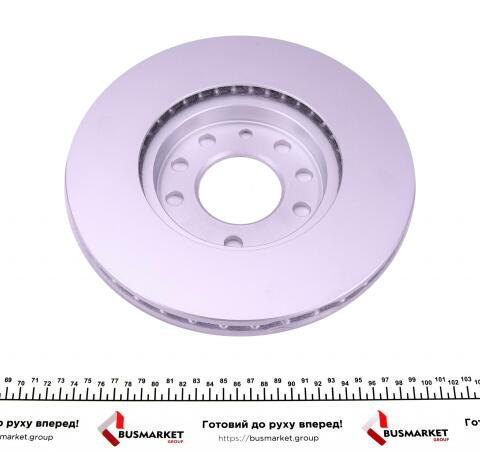 Диск тормозной (передний) Opel Combo 01-11/Astra 98-/Zafira/Meriva 99-15 (280x24.9) (с покр.) (вент)