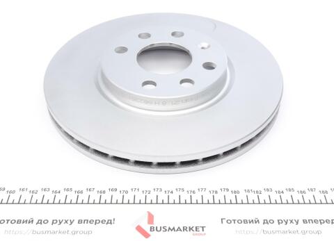 Диск тормозной (передний) Opel Combo 01-11/Corsa C 00-09/Meriva A 03-10 (260.5x24) (с укр.) (вент.)