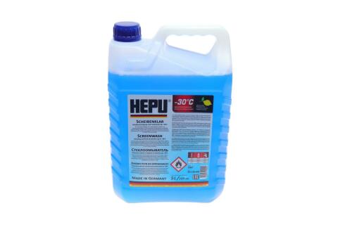 Омивач скла зима (5L) (-30°C) HEPU