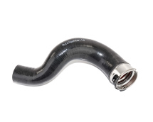 Патрубок інтеркулера (лівий) Renault Trafic III + Opel Vivaro B 14-> 1.6dCi (R9M 450, 452) (довга гумова частина)