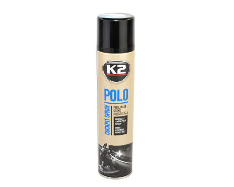 Полироль для пластика K2 Polo Cockpit Spray (Фреш), 300мл