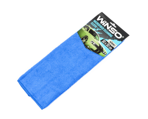 Тряпка из микрофибры Winso (30х30см) синяя