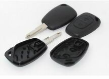 Корпус ключа БЕЗ язичка, на 2 кнопки Renault Trafic II + Opel Vivaro A 01->14 Корпус ключа БЕЗ язичка, на 2 кнопки Renault Trafic II + Opel Vivaro A 01->14