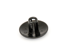 Кліпса кріплення обшивки / кріплення підкрилок (чорні, великі, з прорізом) Renault Trafic II 01->14 Кліпса кріплення обшивки / кріплення підкрилок (чорні, великі, з прорізом) Renault Trafic II 01->14