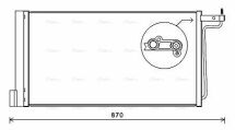Радіатор кондиціонера (конденсатор) C-MAX 1.6 10-, FOCUS 1.6 10-, GRAND C-MAX 1.6 10- FORD