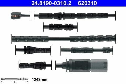 Датчик износа тормозных колодок (задних) BMW X3 (F25)10-17/X4 F26) 14-18