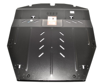 Захист двигуна, КПП, Renault Koleos II / Nissan X-Trail III 2017->, радіатора все / 2.0i + 2.5i + 1.6dCi + 2.0dCi