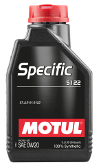 Моторное масло MOTUL Specific 5122 0W-20, 1 литр Моторное масло MOTUL Specific 5122 0W-20, 1 литр