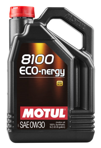 Моторна олива MOTUL ECO-nergy 8100 0W-30, 5 літрів