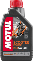 Моторна олива MOTUL Scooter Power 4T MA 5W-40, 1 літр