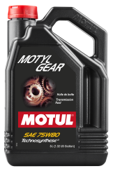 Трансмиссионное масло MOTUL Motul Gear 75W-80, 5 литров