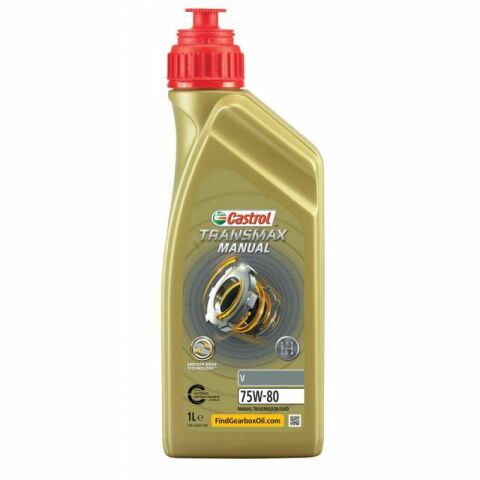 Трансмиссионное масло CASTROL Transmax MANUAL V 75W-80, 1 литр