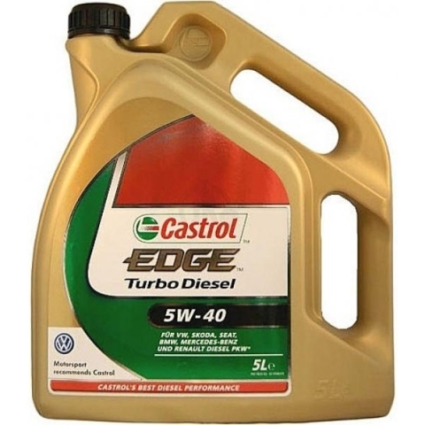 Моторна олива CASTROL 5W-40 EDGE T.DIESEL, 4 літри