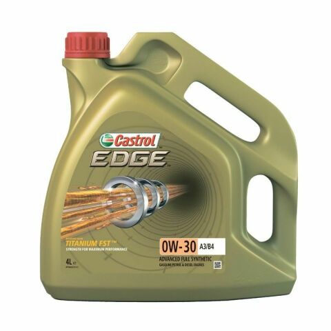 Моторна олива Castrol Edge Titanium FST A3/B4 0W-30, 4 літри Моторна олива Castrol Edge Titanium FST A3/B4 0W-30, 4 літри
