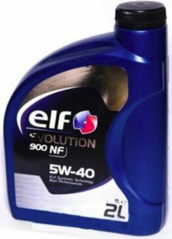 Моторна олива ELF Evolution 900 NF 5W-40, 2 літри