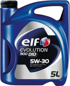 Моторна олива ELF Evolution 900 DID 5W-30, 5 літрів