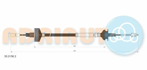 Трос зчеплення Golf GTi-Jetta Gli SEAT Toledo всі VW