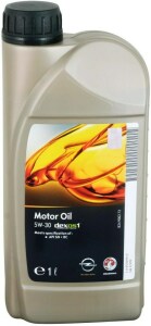 Моторное масло GENERAL MOTORS Dexos 1 Gen2 5W-30, 1 литр
